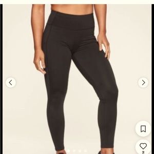 Athleta Contender Running Tight with Mesh Knee